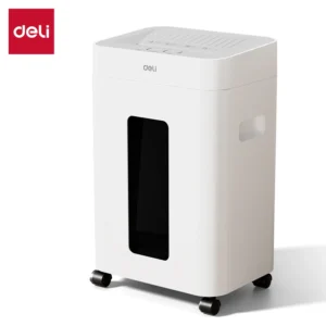 Deli ET058 | High-Security Micro-Cut Shredder with 8 Sheets Capacity