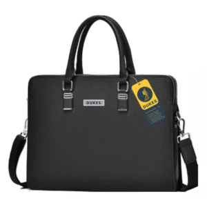 DUKES DTL-980BK Top Load Laptop Shoulder Bag  (Black Color)