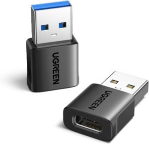 UGREEN 45275 USB-A Male to USB-C Female Adapter Set 2-Pack