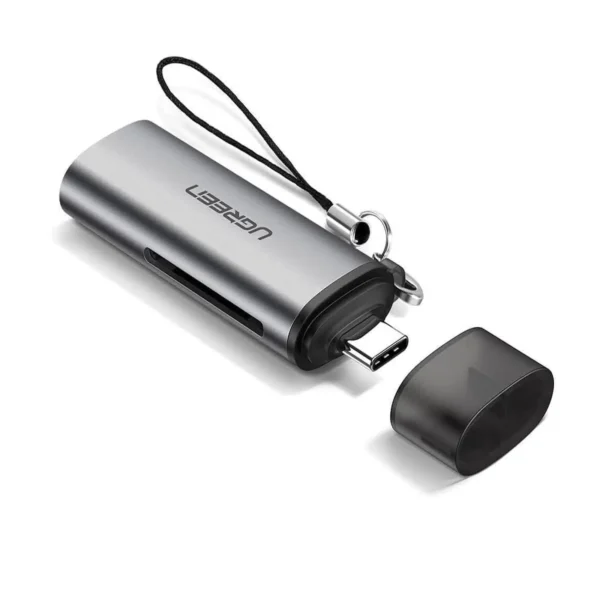 UGREEN 50704 USB-C TO SD/TF CARD READER GRAY