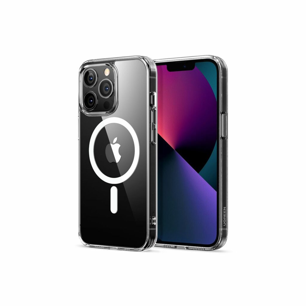 UGREEN 90132 Clear Magnetic Protective Case for iPhone 13 Pro