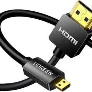 Ugreen 15841 Male Micro HDMI to Male HDMI Tethering Cable (0.5m)