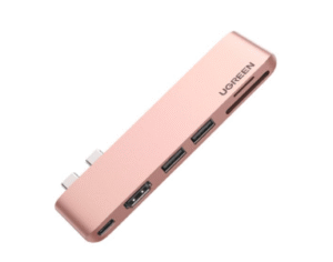 UGREEN 90288 USB C Hub for MacBook Pro 6-In-2 Type C Hub Adapter