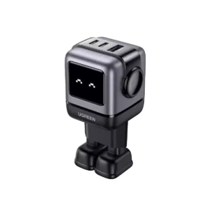 UGREEN 25685B UNO RG 3-PORT 65W ROBOT GAN FAST CHARGER