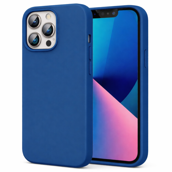 UGREEN 80676 for iPhone 13 Pro Navy Blue cover Liquid Silicone Case LP545