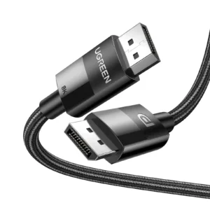 UGREEN 80394 Displayport 1.4 Certified Cable (5 Meter) Nylon Braided
