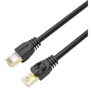 UNITEK C1813EBK CAT7 SSTP RJ45 ETHERNE CABLE 10M BLACK
