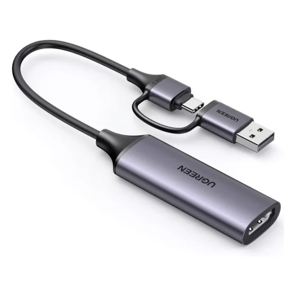 UGREEN 25854 HD USB-A / USB-C TO HDMI VIDEO CAPTURE CARD