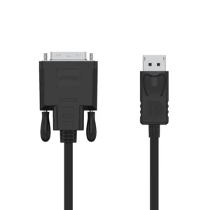 UNITEK Y-5118BA DISPLAY PORT TO DVI CABLE 1.8M FULL HD