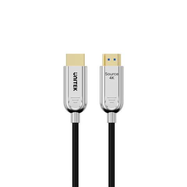 UNITEK C11092ASL-20M HDMI TO HDMI FIBER OPTIC CABLE 4K@60HZ 20M