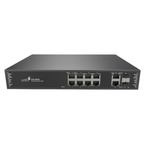 Pollo PLN-1108GB-SFP – 8 Ports PoE Gigabit Network Switch