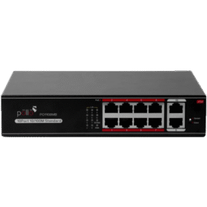 POLLO PLN-1108MB 8-Port PoE Switch with 2 Uplink Ports