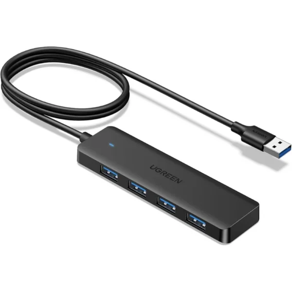 UGREEN 25946 USB 3.0 Hub 4 Ports (0.6 Meter) USB A Splitter Ultra-Slim USB Expander