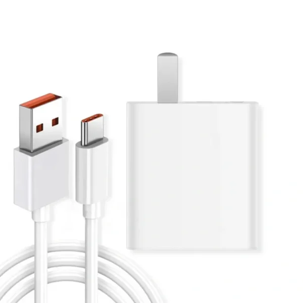 Faster V-33 QC 33W Fast Charger – Type-C Power Delivery Wall Adapter