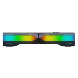 FASTER G2000 RGB Lighting Dual Gaming Wireless Speakers 10W