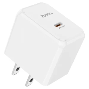 HOCO CS13 Ocean PD20W Fast Charger – Single Port USB-C, Power Delivery, US Plug