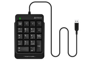 A4Tech FK13P Fstyler Sleek Numeric Keypad USB | Black