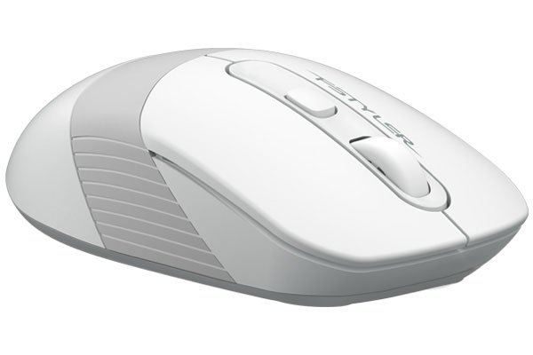A4Tech FG10S Fstyler 2.4G Wireless Silent Click Mouse USB | White - Image 5