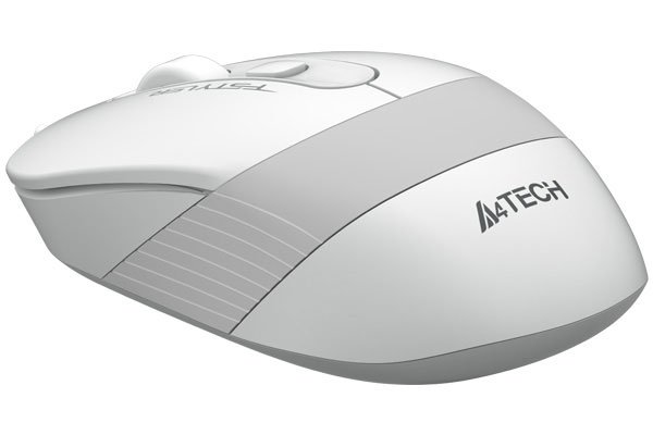 A4Tech FG10S Fstyler 2.4G Wireless Silent Click Mouse USB | White - Image 2