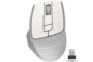 A4Tech FG30S Fstyler Wireless Silent Click Mouse USB | White