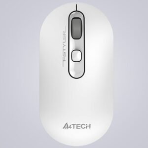 A4Tech FG20S Fstyler 2.4G Wireless Silent Click Mouse | White
