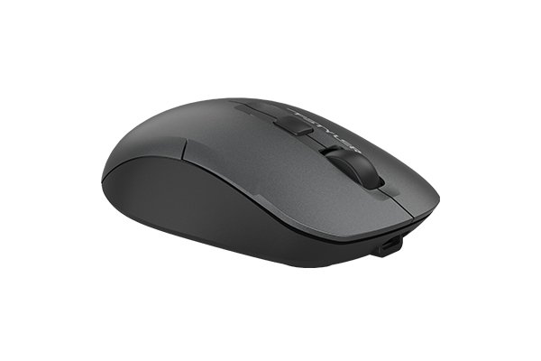 A4Tech FG16CS Air2 2.4G Wireless Silent Click Rechargeable Mouse | Black / Black+Blue - Image 2