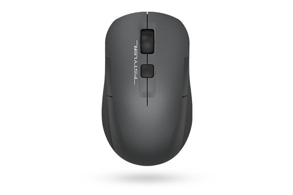 A4Tech FG16CS Air2 2.4G Wireless Silent Click Rechargeable Mouse | Black / Black+Blue