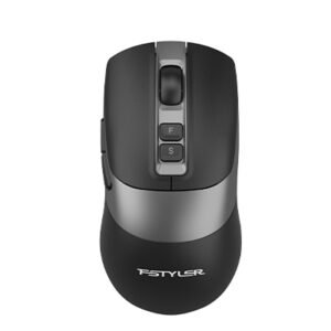 A4Tech FG12S Fstyler 2.4G Wireless Silent Click Mouse USB | Black