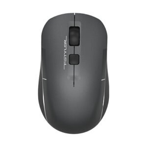 A4Tech FB26CS Air2 Fstyler Dual Mode Bluetooth & 2.4GHz Wireless Silent Click Mouse USB | Smoky Grey