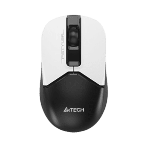 A4Tech FG12S Fstyler 2.4G Wireless Silent Click Mouse USB | White