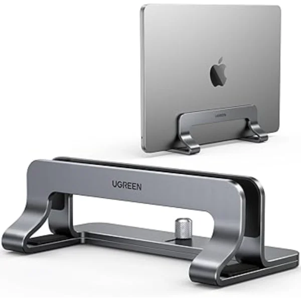UGREEN 25706 Vertical Laptop Stand Adjustable Aluminum Desk Holder