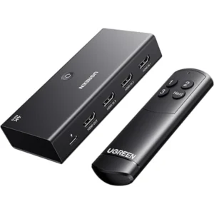 UGREEN 55857 HDMI Switch 3-in-1 4K@60Hz HDR Remote for PS5 Xbox TV