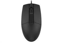 A4Tech OP-550S Silent Click Wired USB Mouse with Teflon Feet – Black